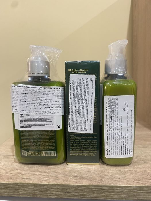 TianDe Комплект шампоан, маска и тоник за растеж на косата “Bio Rehab”