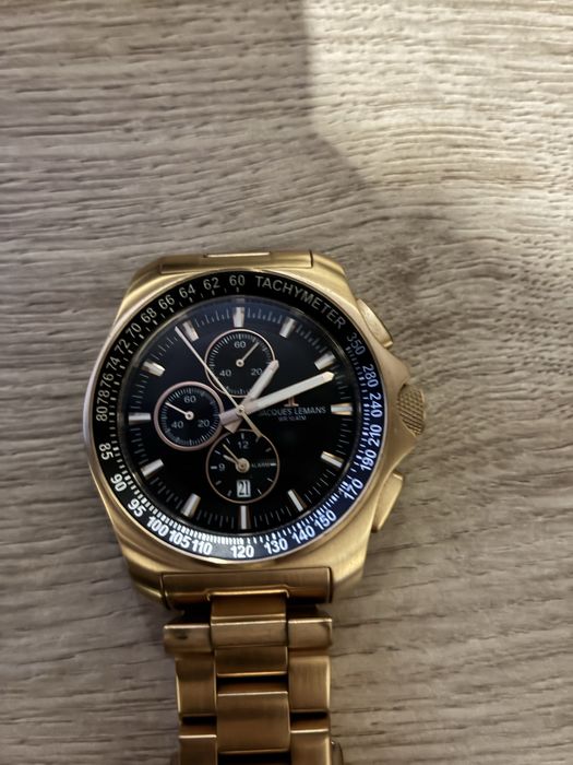 Часовник Jacques Lemans yellow