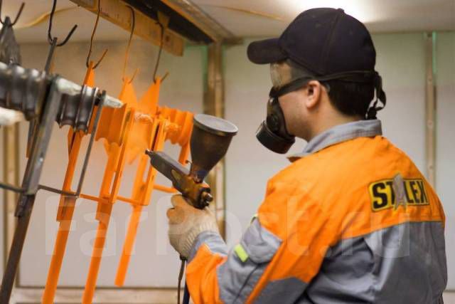 Услуга по порошковой, kukunli boʻyoq xizmati, parashokli boʻyoq xizmat