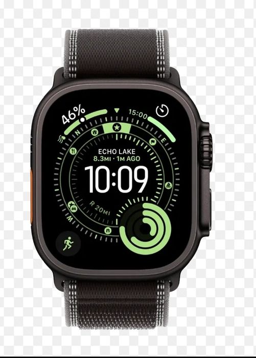 apple watch ultra 3 49 мм black titanium