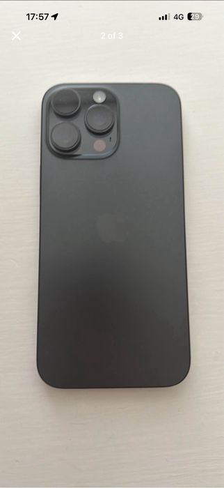 Iphone 16 pro max 265GB negru ca nou,96% baterie