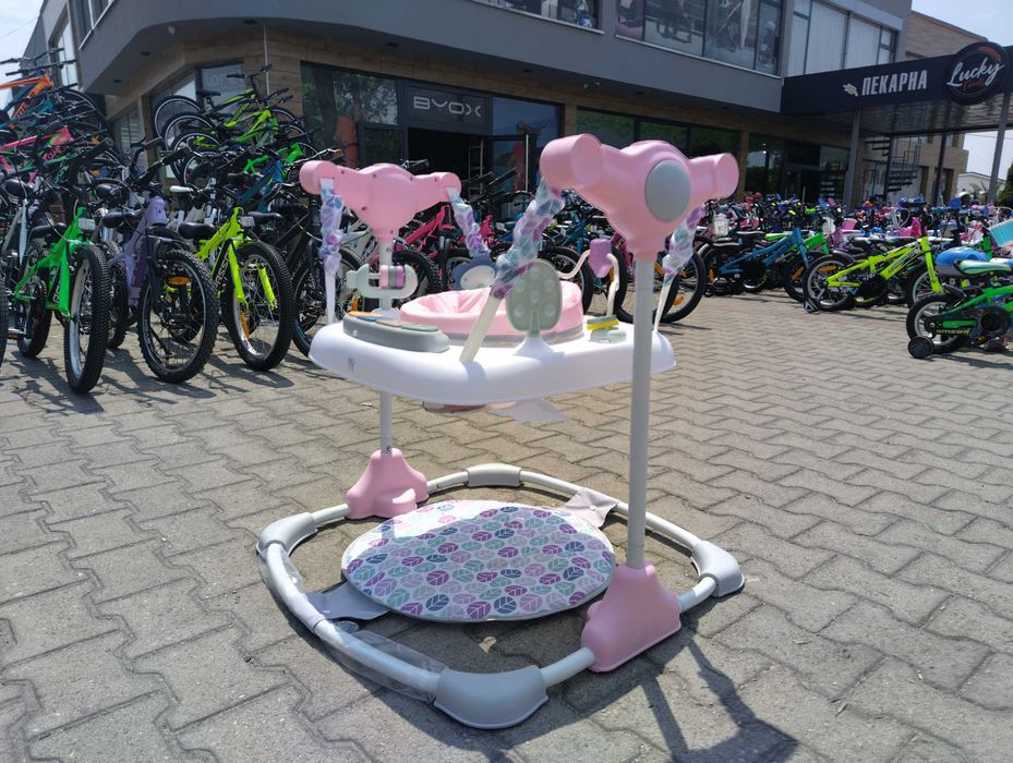 MONI Детско бънджи HOP розов