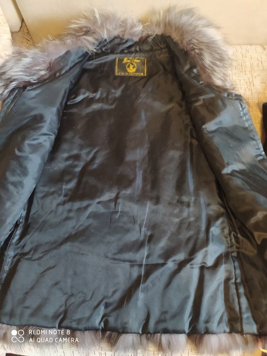 Безрукавка с чернобурки