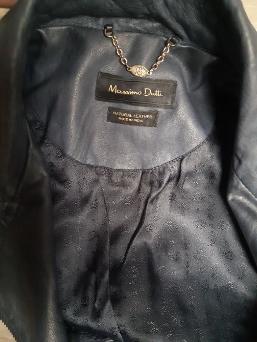 Massimo dutti geaca piele naturala