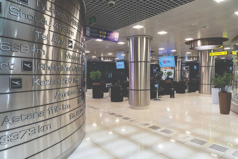 Реклама в аэропортах Ташкента | Узбекситана | REKLAMA AYRAPORT | RA-11