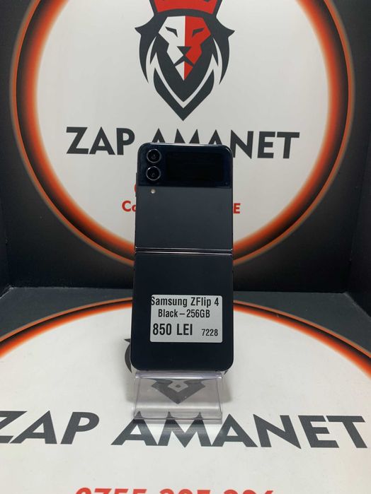 Zap Amanet Vitan - Samsung ZFlip 4 5G - Black - 256GB