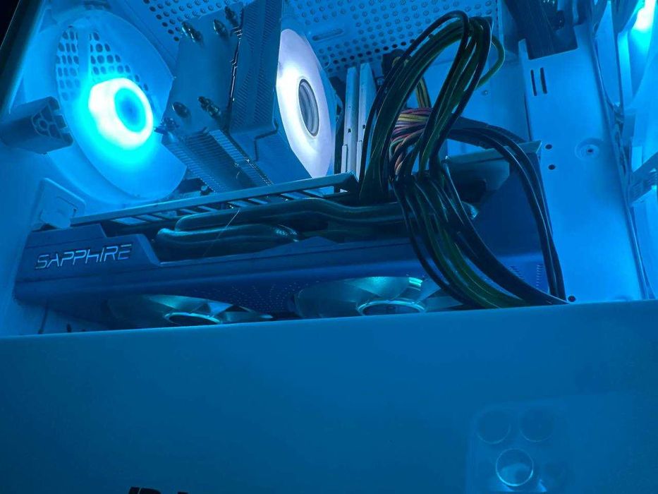 Игровой кейс с Монитором 27 120hz/ RX 590 8gb / DDR4 16gb / 12 ядерный