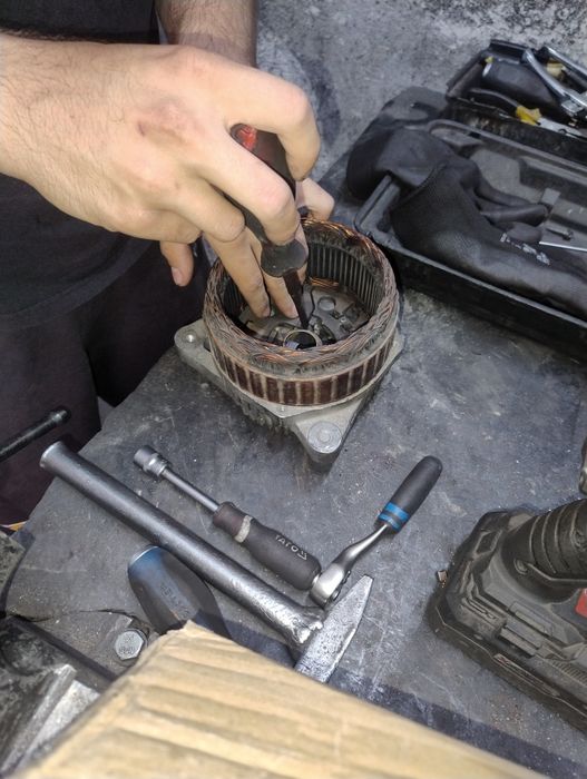 Reparatii alternator electromotor