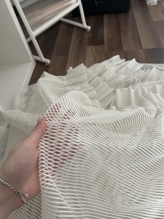set de 3 perdele transparente NobilaCasa