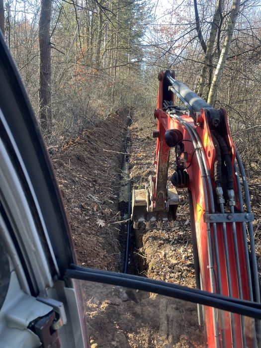 Услуги с Мини багер , Бобкат и Самосвал