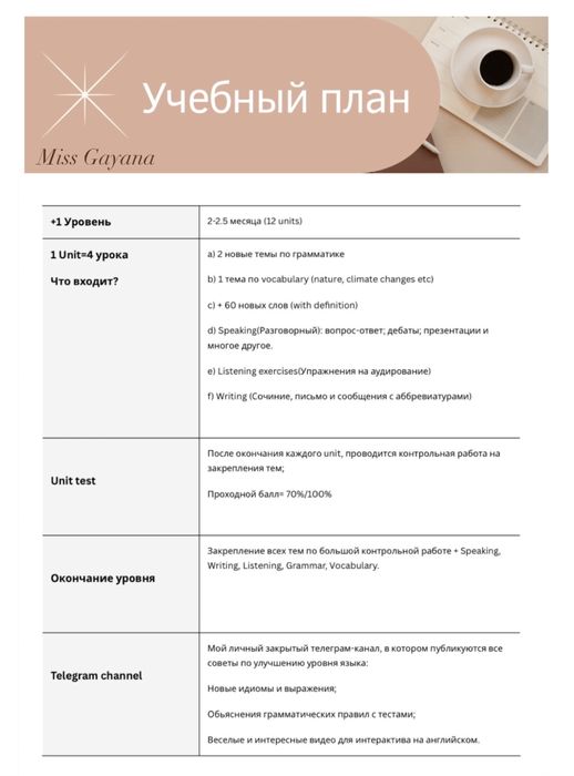 Репетитор английского языка