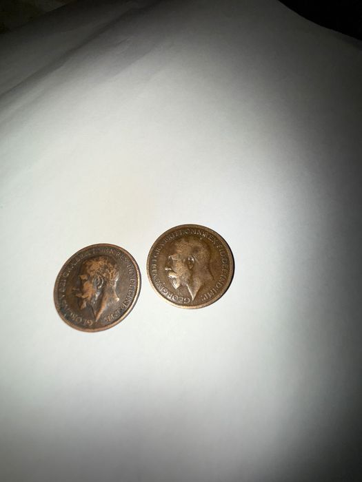 Британски монети 1917,1918