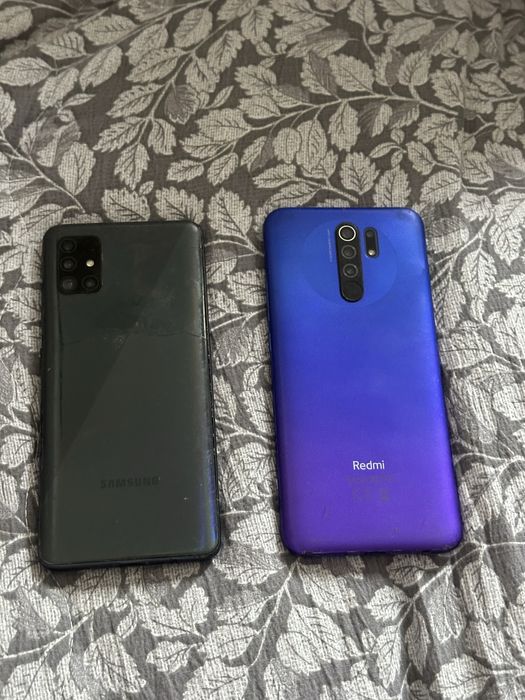 Самсунк а51 и редми с9