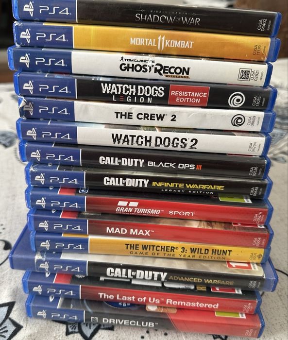[PS4/PS5] Vând 116 jocuri originale pentru PlayStation 4 și 5 //poze reale