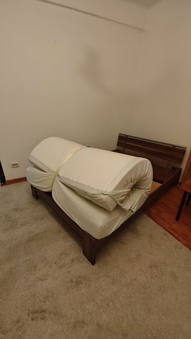 Mobilier complet pat canapea 4 dulapuri sufragerie dormitor