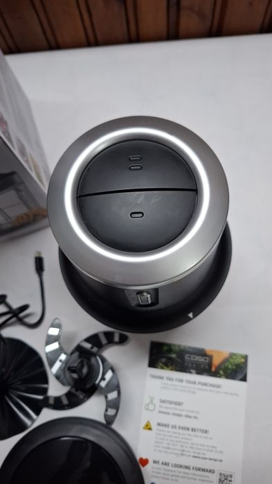 Безжичен чопър CASO Chop & Go с 4 остриета,2300 оборота в минута,200w