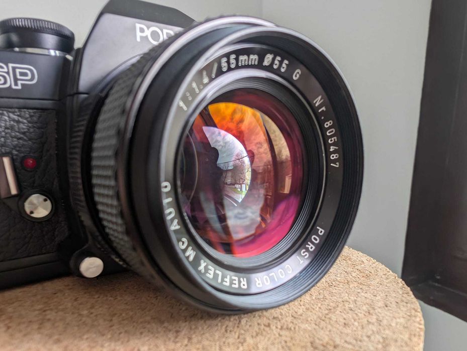 Porst Compact Reflex SP + Obiectiv Porst Color Reflex MC Auto 55mm 1.4