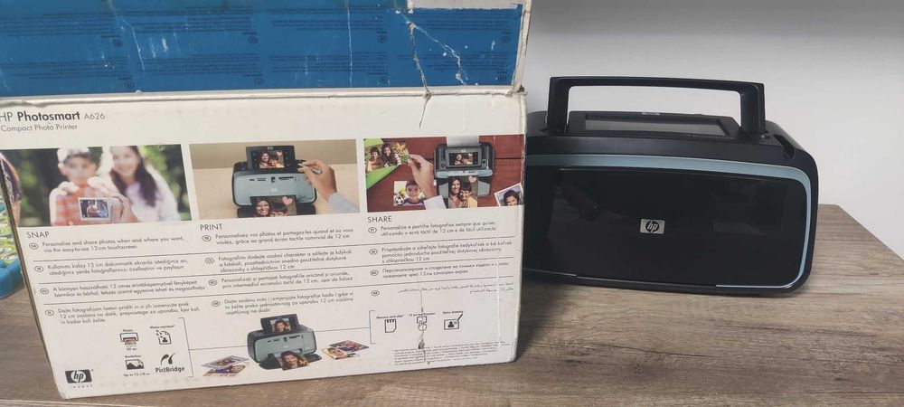 HP Photosmart A626 Compact Photo Printer