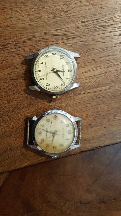 Антикварни швейцарски часовници SUPEROMA и CIMIER–за ремонт или части