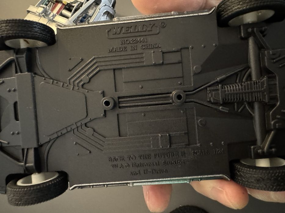Set Pachet 3 machete DeLorean Time Machine Back to the Future Colecție completa 1/24 Scale
