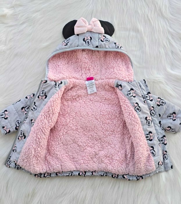 Детско яке Мини Маус и дрешки за момиче 9-12 месеца