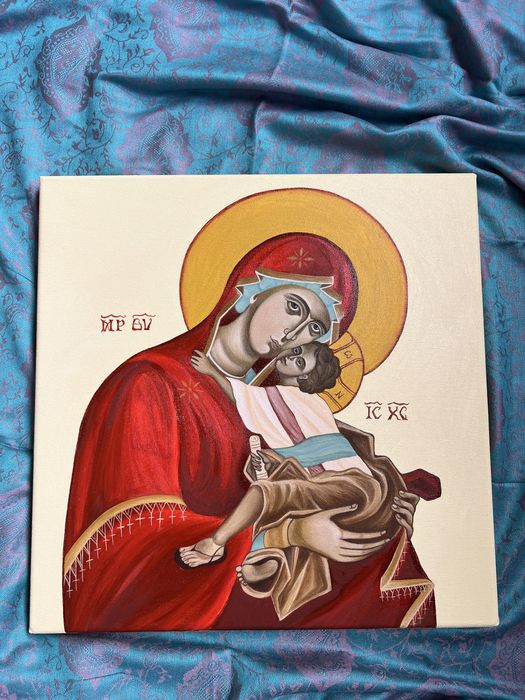 Icoana pictata manual