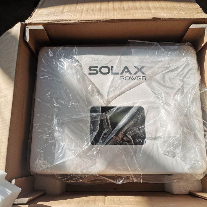 Solax трифазен инвертор 6kw, X3-6.0-T-D, чисто нов с гаранция 5 години