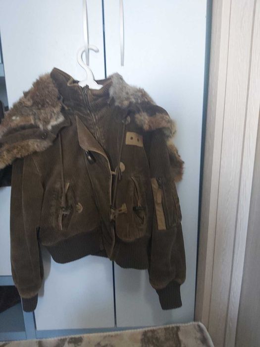 Еко кожа Яке цвят черен