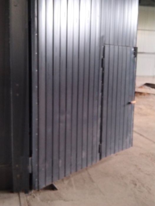 Ворота металлические, утепленные