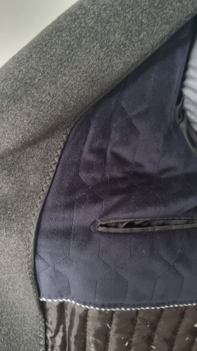 Пальто шерстяное