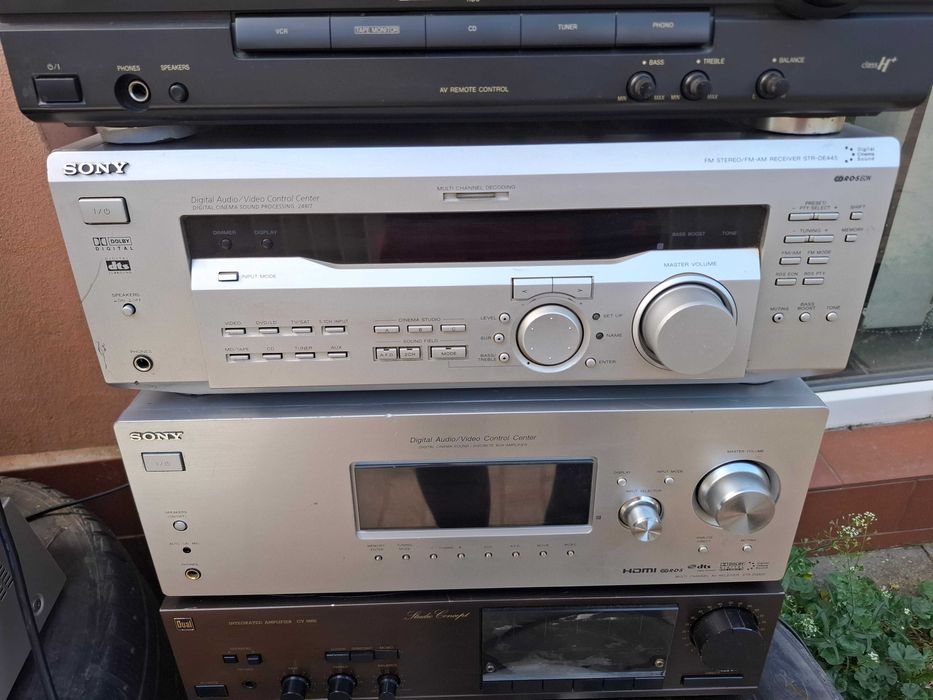 amplificator sony str de 2x100w 5x100 iesire 7.1 subwoofer optic hdni