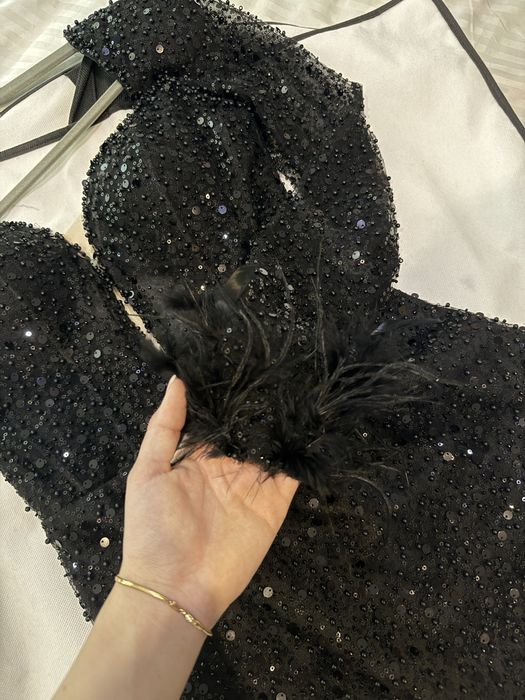 Дизайнерска къса рокля