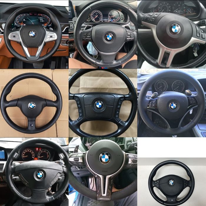 Емблема за волан 45мм Е36 Е39 Е46 Е60 Е61 Е65 Е90 Е91 Х1 Х2 Х3 Х5 Х6