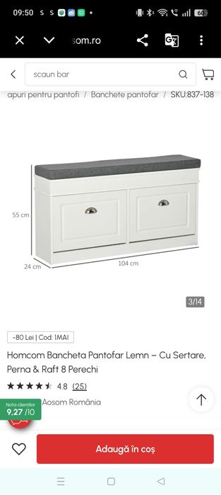 Dulap pentru pantofi