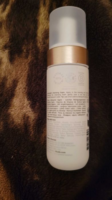 Rituals нежна почистваща пяна за лице