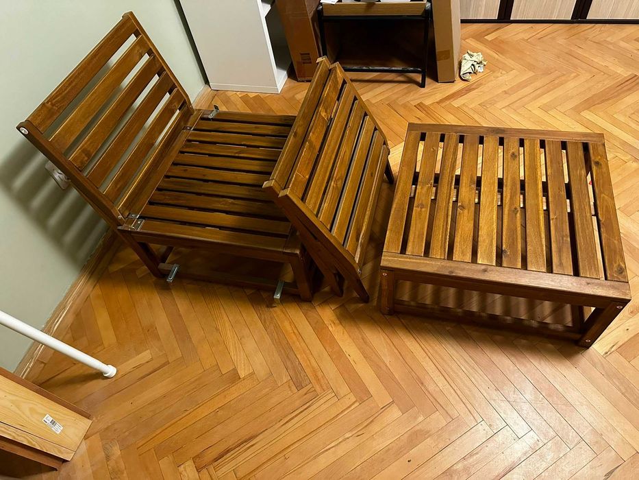 Mobilier terasa/Banca/Sezlong/Scaun exterior IKEA