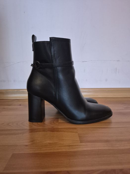 Черни боти еко кожа 38 номер