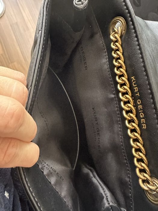 Rucsac piele naturala Kurt Geiger original