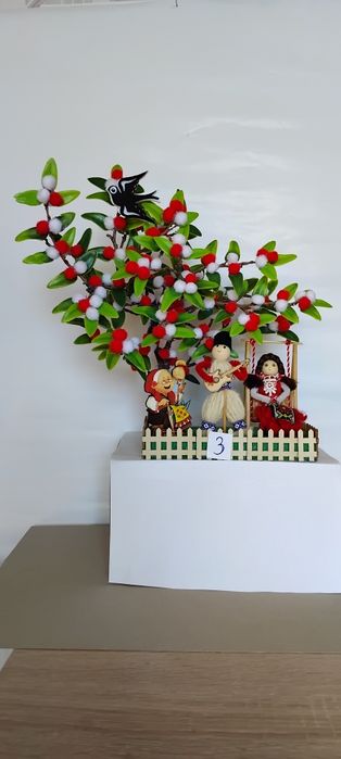 Ръчно изработени сувенири за Баба Марта.