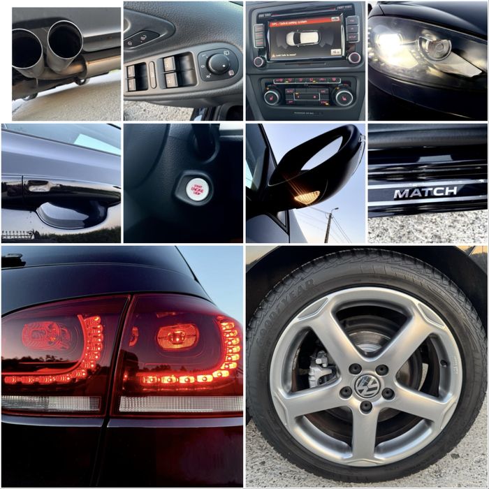 Volkswagen Vw Golf 6 MATCH ~ EURO 5 ~ 1.4 TSI 122 CP Benzina ~ Bi Xenon Full LED  ~ Keyless Go / Entry ~ Unic Proprietar Romania ~ Model 2013