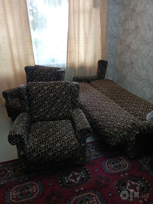 Диван и 2 кресла