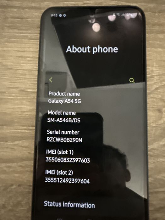 Samsung galaxy a54 5g