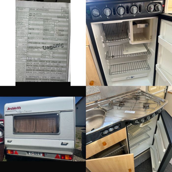 Rulota Dethleffs New Line fabricat  2000