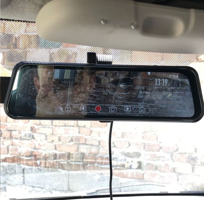 Огледало Задно виждане CarPlay,Android Auto,Задна Камера,Предна Камера