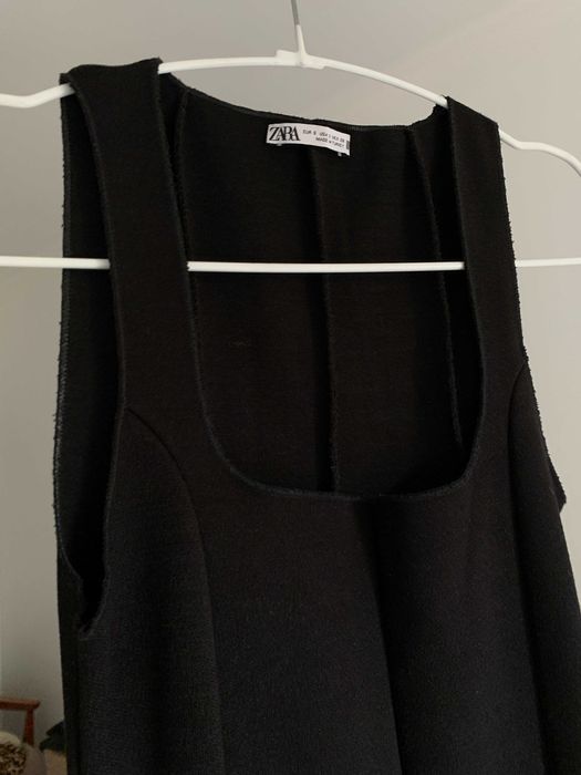 Черное платье Zara