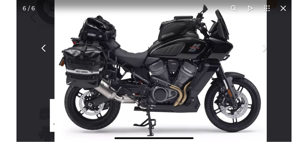 Bare protectie  crash bar  Harley pan America,genti laterale