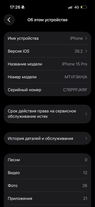 15 про Память 1024гб (1тб)