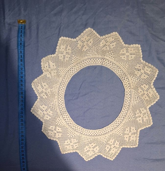 Guler macrame handmade, elegant, cu design delicat – Accesoriu fashion