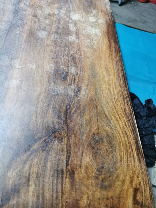 Masa lemn masiv,  nuc, 8 locuri