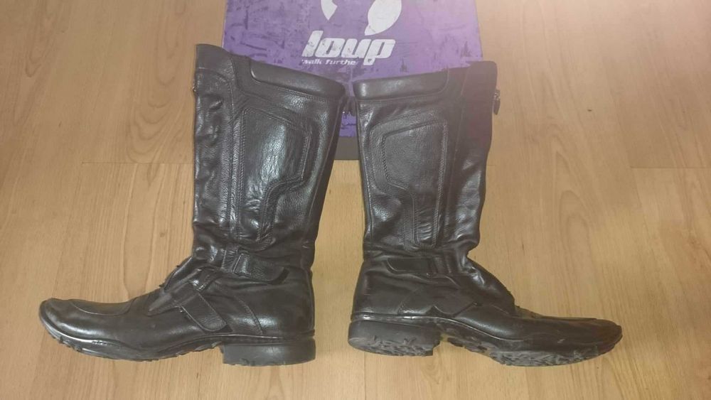 кожени ботуши Loup